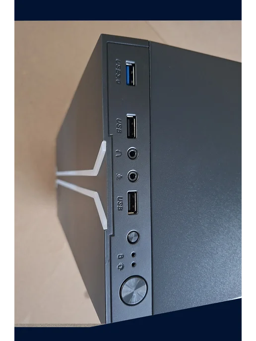 BomBoost Игровой корпус Mid-Tower с вентилятором RGB, черный, фото 6
