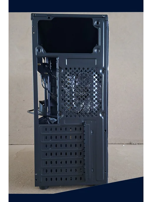 BomBoost Игровой корпус Mid-Tower с вентилятором RGB, черный, фото 7