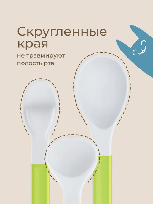 ROXY-KIDS Ложка для прикорма для новорожденных 4 месяца обучающая, вариант, фото 7