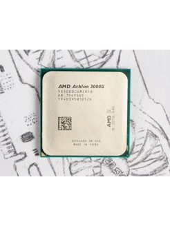 AM4 процессор Athlon 3000G 3,5 ГГц AMD 209718882 купить за 3 867 ₽ в интернет-магазине Wildberries