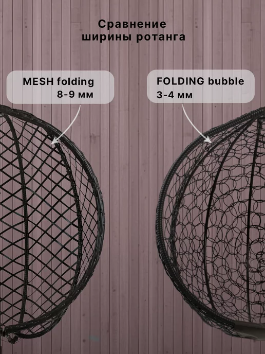 Barberries Подвесное кресло кокон MESH, красный, фото 7