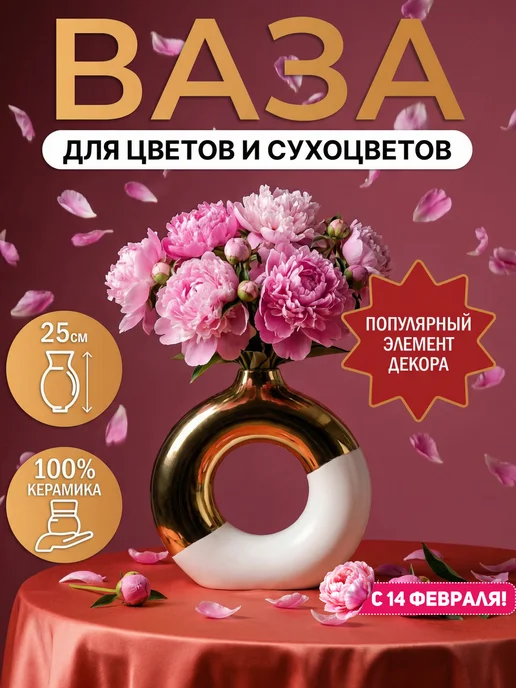 Miland Home Ваза для сухоцветов, вариант, фото 8