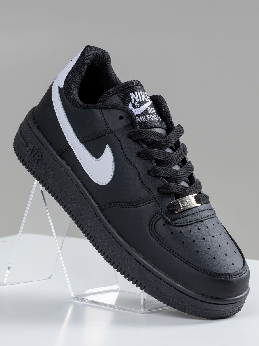 Блэк форс. Nike Air Force 1 Black Swoosh. Nike Air Force Black Swoosh. Nike Air Force 1 White Black Swoosh. Nike Air Force 1 Black.