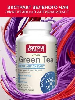 Катехины зеленого чая, Green Tea 100 капс Jarrow Formulas 209853335 купить за 1 749 ₽ в интернет-магазине Wildberries