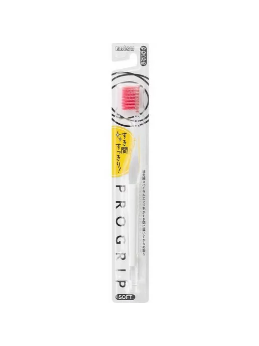 EBISU Зубная щетка Pro Grip 4 ряда, мягкая, вариант, фото 2
