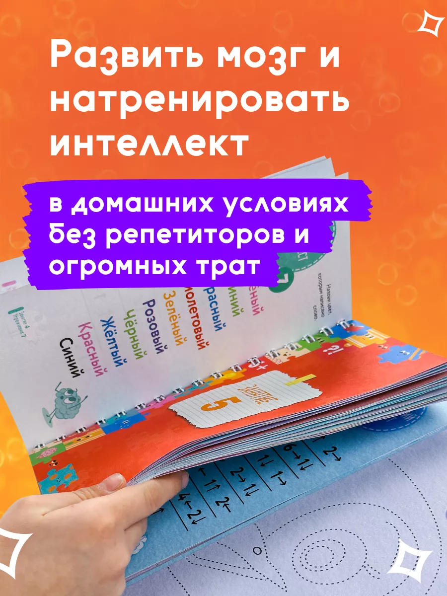 Гимнастика для ума, Книги для детей 6, 7, 8, 9 лет Школа Шамиля Ахмадуллина  209879790 купить за 1 147 ₽ в интернет-магазине Wildberries