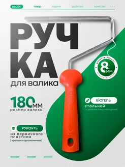 DECOR инструменты Ручка малярного валика сменная 18 см