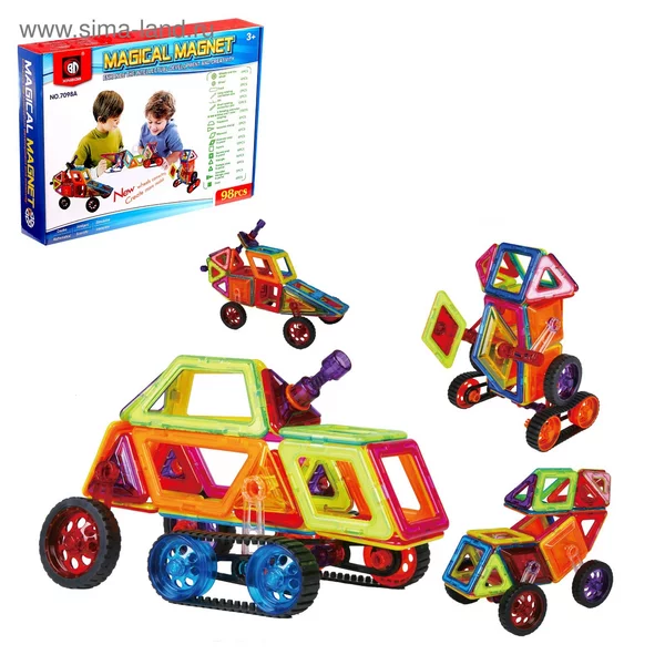 Конструктор магнитный "Магический магнит"