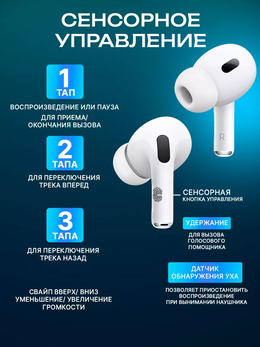 Наушники беспроводные A.P. 2 для iPhone Android E-SHOP 209928876 купить за  1 353 ₽ в интернет-магазине Wildberries