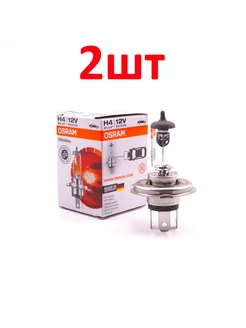 Галогенная лампа Osram H4 12V 60/55W, 64193 (2шт) Osram 209956744 купить за 409 ₽ в интернет-магазине Wildberries