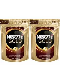 Кофе растворимый Gold 500 г х 2 штуки Nescafe 209977157 купить за 2 170 ₽ в интернет-магазине Wildberries