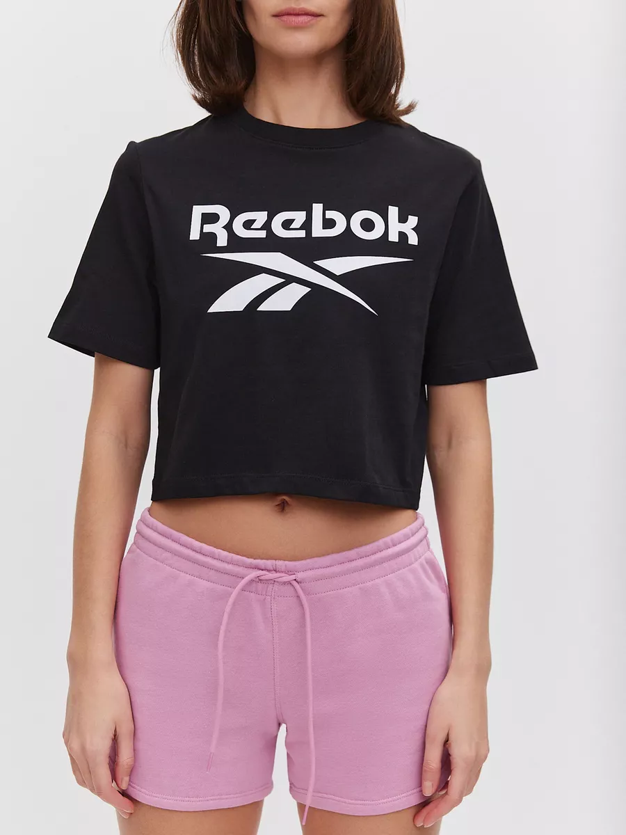 RI BL CROP TEE Reebok 210147772 1 319 Wildberries