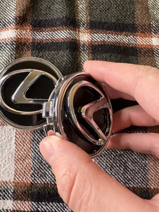 АВТО ТРЕНДС Колпачки на диски Заглушки на колеса lexus, черный, фото 3