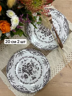 Тарелка Cozy Vintage 20,5 см TM Home 210256212 купить за 885 ₽ в интернет-магазине Wildberries