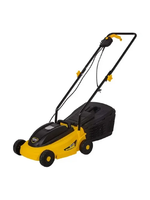 HUTER Газонокосилка электрическая ELM-1100 с травосборником, 1100 Вт
