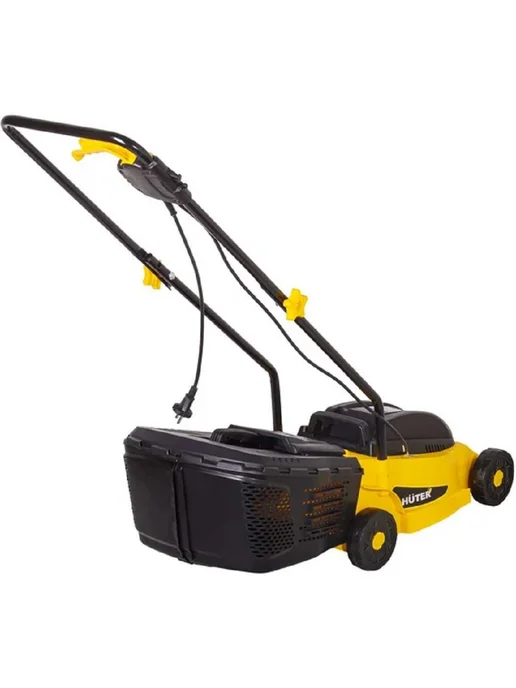 HUTER Газонокосилка электрическая ELM-1100 с травосборником, 1100 Вт, фото 6