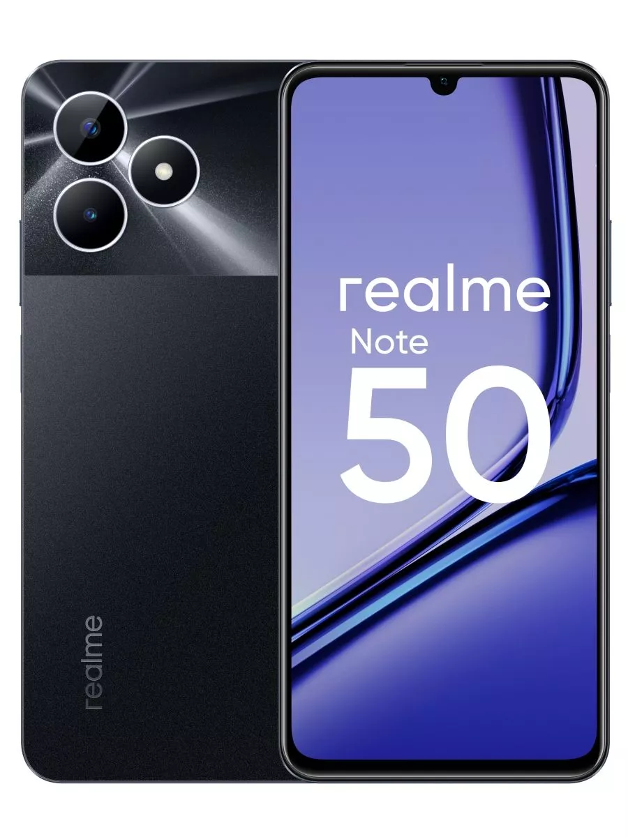 Смартфон Note 50 + SIM-карта МТС с балансом 300р 4+128 ГБ Realme 210297077  купить за 6 292 ₽ в интернет-магазине Wildberries