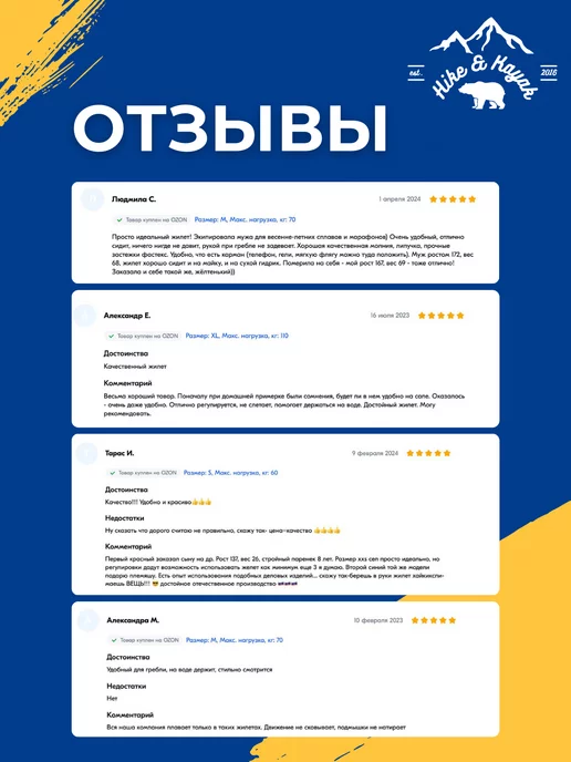 hikexp Жилет спасательный (страховочный) Yachts Blue, синий, фото 7