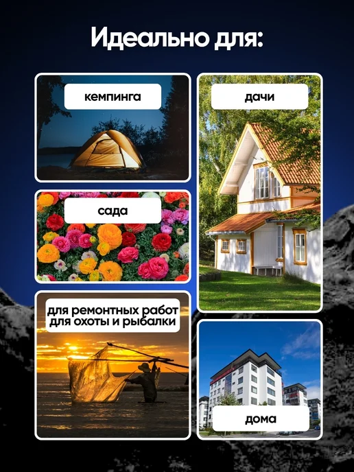 FORSTIME Фонарь светодиодный аккумуляторный, вариант, фото 8