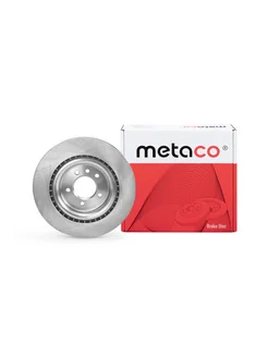 METACO Диск тормозной задний, 2 шт для Ленд Ровер Дискавери 5