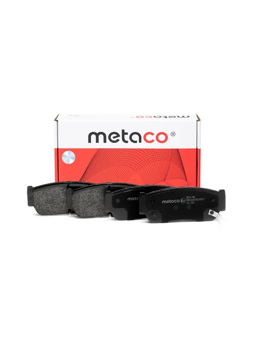 METACO Колодки тормозные задние дисковые, для КИА Соренто, вариант