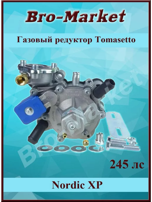 Газовый редуктор Tomasetto Nordic XP для ГБО, вариант, фото 2