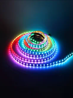 Светодиодная адресная RGB лента 50см (60leds на 1метр) GoldyShop 210412578 купить за 303 ₽ в интернет-магазине Wildberries