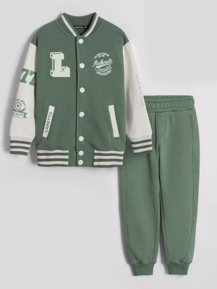 Бомбер + брюки, Dark Ivy 17-5912