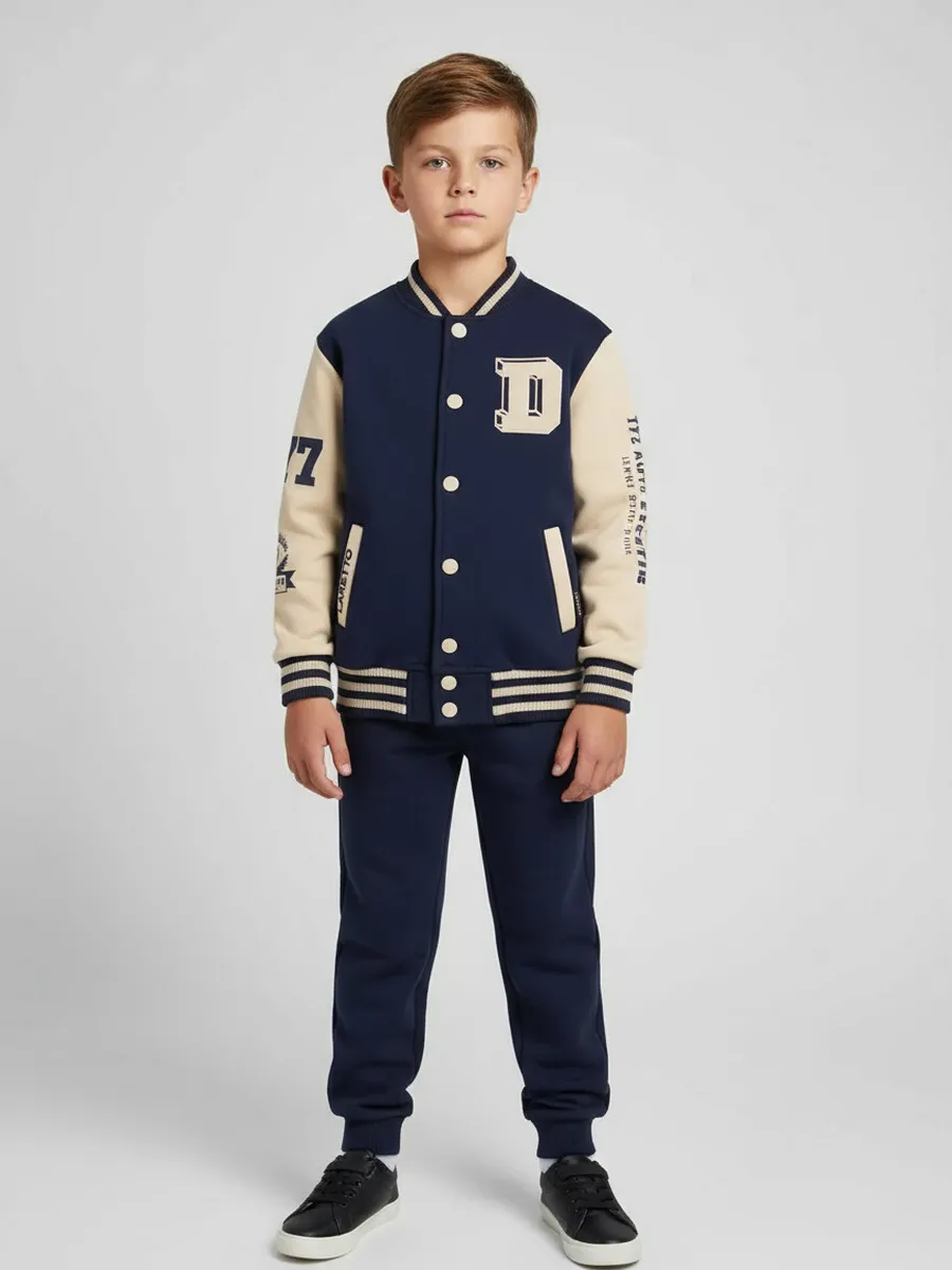 Бомбер + брюки, Dress Blues 19-4024