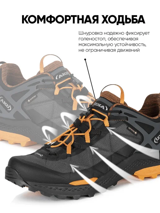 AKU Ботинки треккинговые Rocket DFS GTX, черный, фото 3