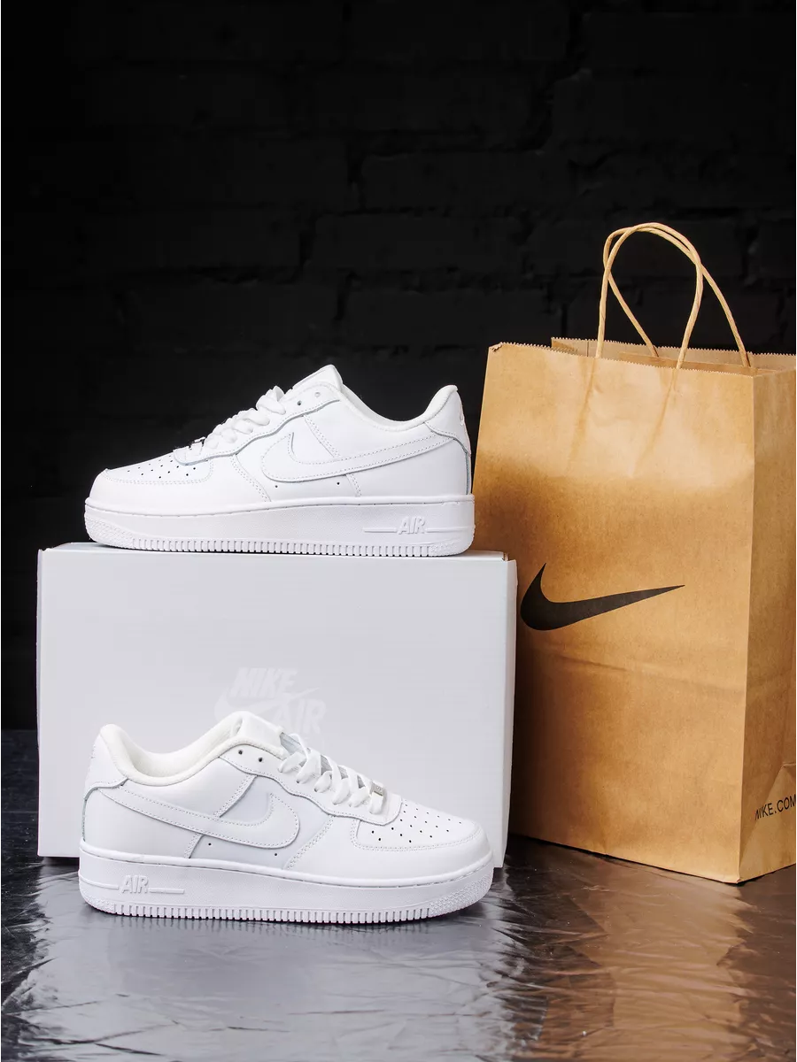 Nike Air Force 1 Low Triple White YasinShoes 210531937 2 208 Wildberries