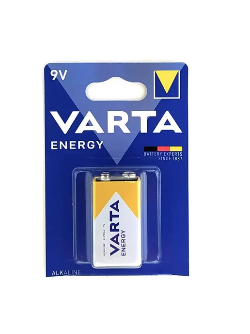 VARTA Батарейка Крона щелочная 6LR61 Energy 9 вольт, вариант