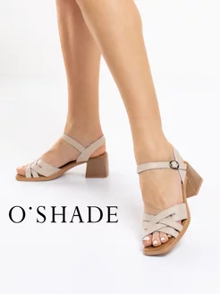 Босоножки натуральная кожа на каблуке O`SHADE 210558115 купить за 2 837 ₽ в интернет-магазине Wildberries