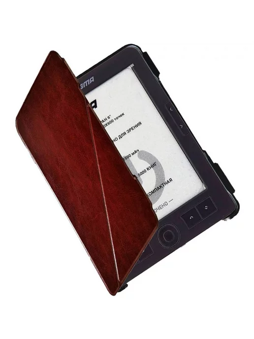 Fanoya Чехол для электронной книги Digma K1 K2, коричневый, фото 3
