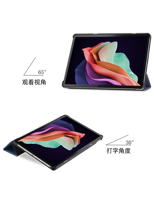 Fanoya Lenovo Tab P11 gen 2 Умный чехол для планшета Lenovo Xiao, черный, фото 4