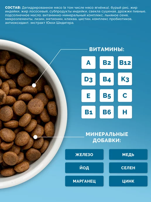 Сухой корм D-CaDo Pets для собак, гипоаллергенный, 10 кг, фото 3