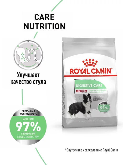 Сухой корм Royal canin Digestive для собак, средние, 12 кг, фото 2