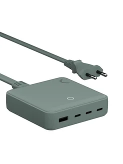 Зарядное устройство 100W Station Charger 3xUSB-C + 1xUSB-A Commo 210617408 купить за 2 466 ₽ в интернет-магазине Wildberries