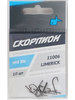 Крючки "Limerick" (Скорпион) Олта 210647562 купить за 162 ₽ в интернет-магазине Wildberries