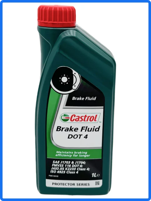 CASTROL Жидкость тормозная Кастрол DOT-4 1л