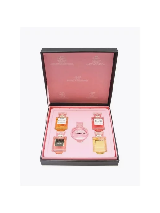 ELTAF COSMETIC Подарочный набор для женщин духов Chanel 5в1, вариант, фото 3
