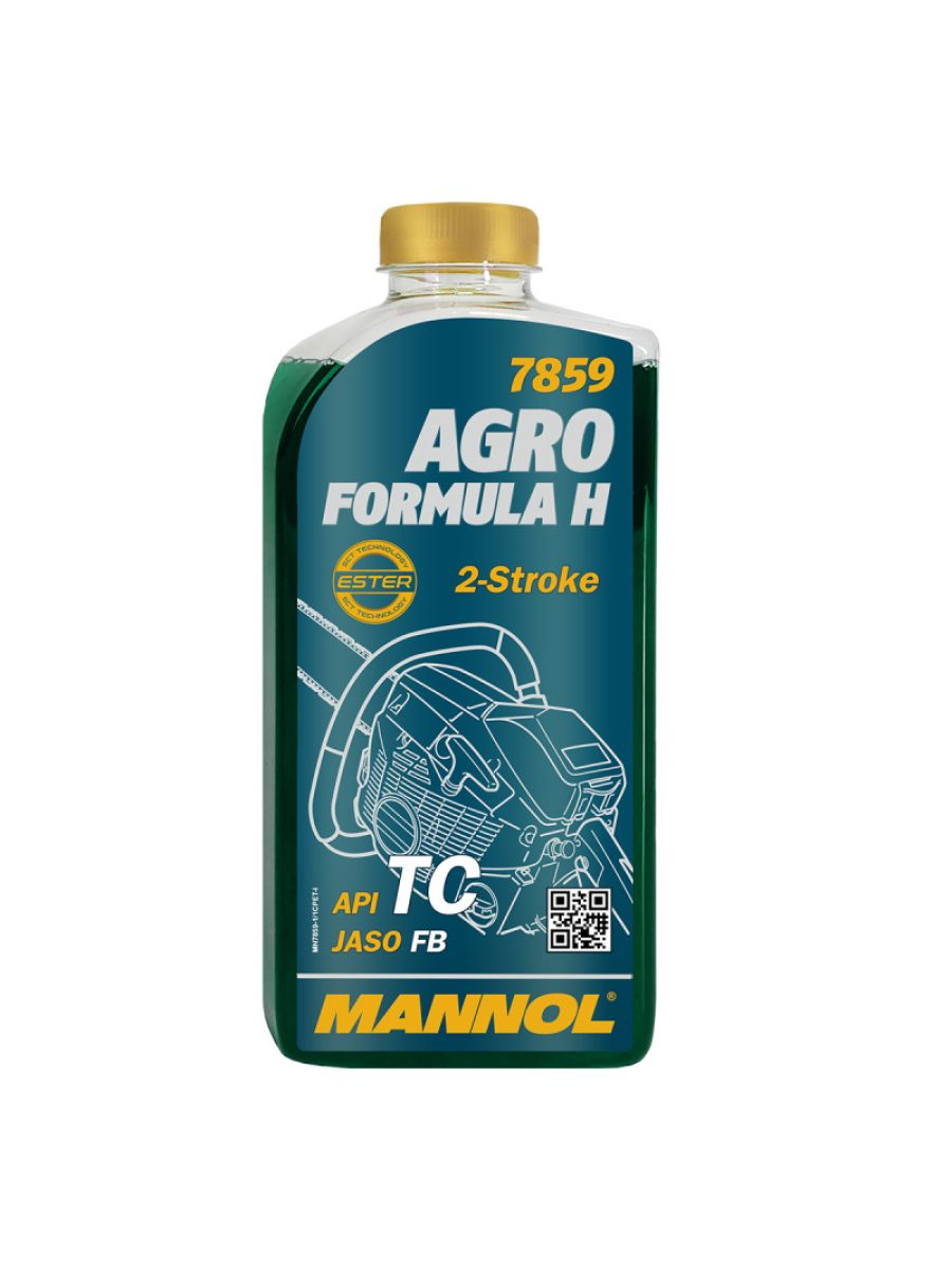 Масло 2-х тактное 1л, синтетика, 7859 Agro for Husqvarna Mannol 1987 отзывы.