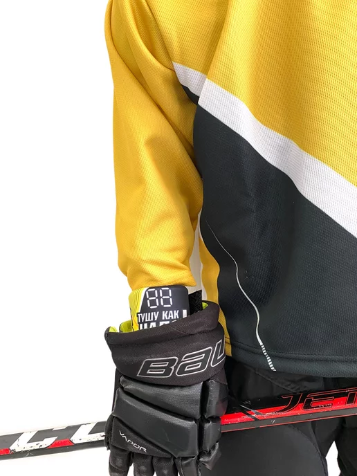 NPP HOCKEY Защита запястья хоккейная для спорта, черный, фото 8