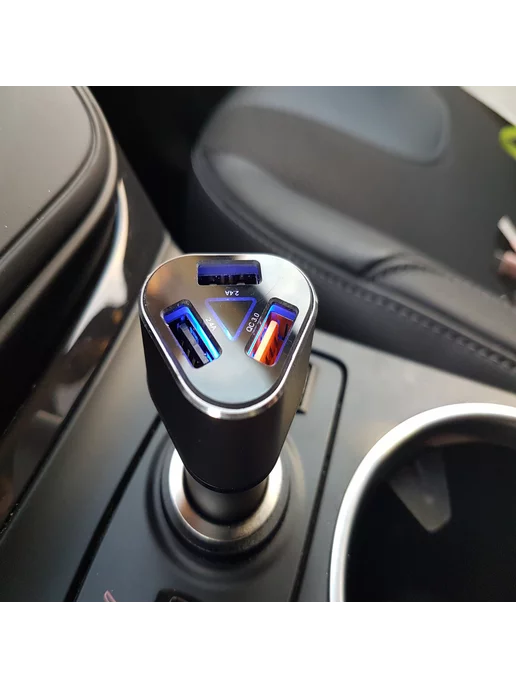 ACD Автомобильное зарядное устройство 23Вт, C233-X3B,3xUSB, 23 Вт, фото 2