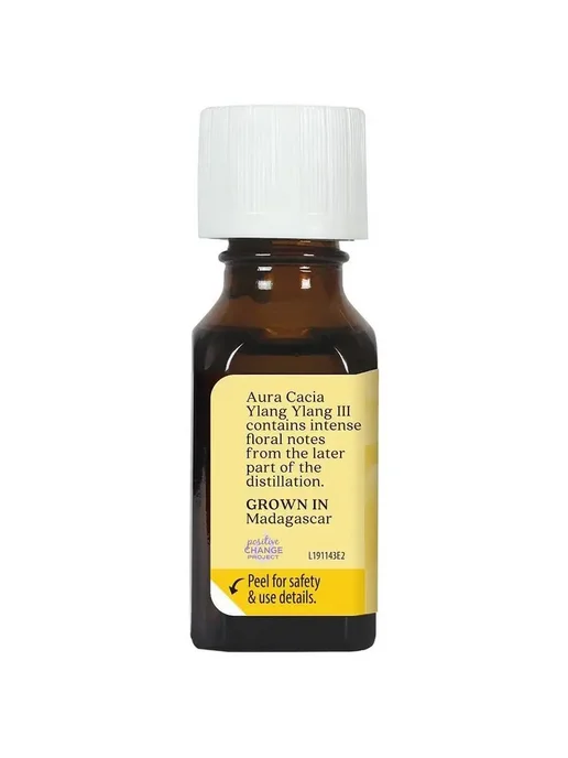 Aura Cacia Чистое эфирное масло, Иланг-иланг III, 15 мл, 15 мл, фото 3