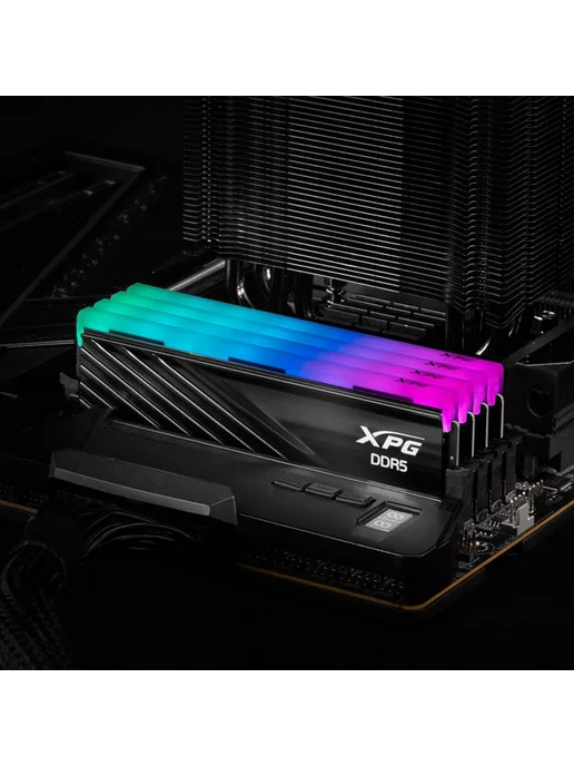 ADATA Модуль памяти 32GB DDR5 6400 DIMM (AX5U6400C3216G-DTLABRBK), 32 ГБ, фото 4