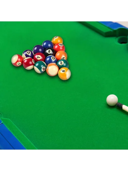 Estafit Шары для бильярда Classic Pool 57.2 мм для игры в пул, синий, фото 4