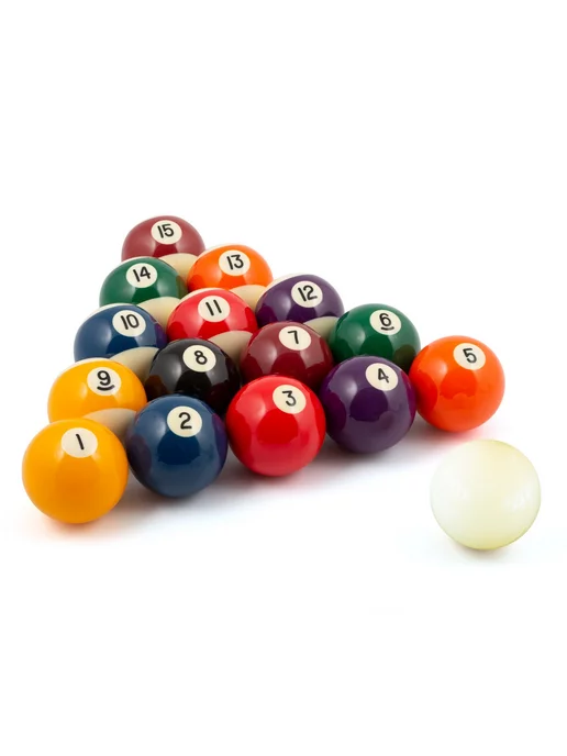 Estafit Шары для бильярда Classic Pool 57.2 мм для игры в пул, синий, фото 6