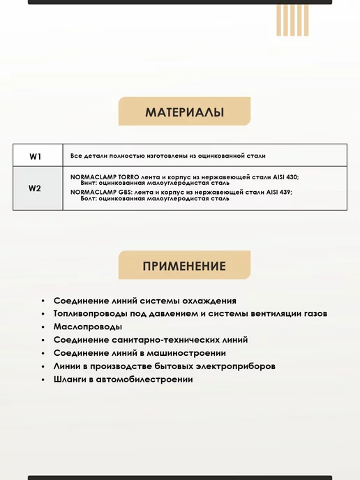 NORMA TORRO Хомут силовой из нержавеющей стали 25-27 мм W2 NORMA 1 шт, 25-27, 2 шт, фото 5