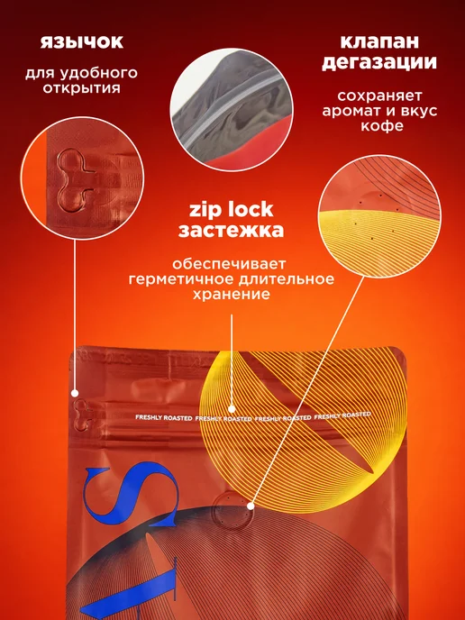 ATLAS Кофе в зернах Coffee Эль Коронель, 1 кг, 1 кг, фото 3